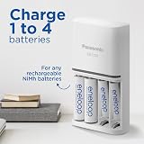 Eneloop SmartPlus Charger 1-4 AA/AAA Ni-MH with 4x 2000mAh UK plug view 6
