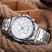 LONGBO Unique Business Wristwatches Fashion Stainless Steel Starp Sport Miliatry Analog Quartz Watch For Men - 80132 White