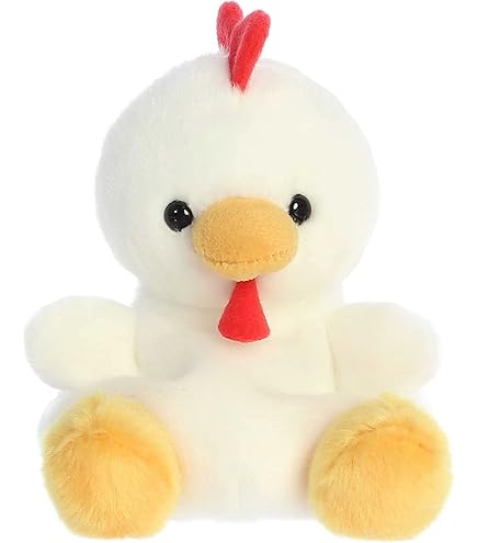 Aurora, Palm Pals 33573, fragola succosa da 12,7 cm, peluche, rosso