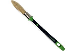 Magimate Small Paint Brush for Wall Touch Ups, Trim Stain Brush for Sash, Baseboards, House Ceiling Corners and Art Applicati