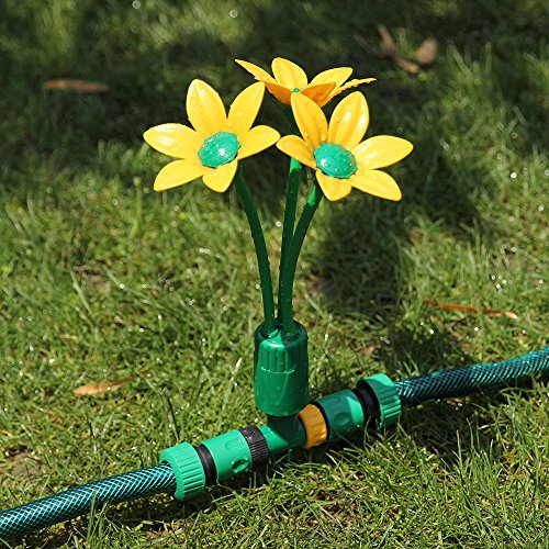Sungmor Roots & Shoots Tandem Sunflower Sprinkler with 360