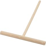 BICB Beechwood Crepe & Pancake Batter Spreader - Wooden T-Shape Scraper Stick for Griddle - Kitchen Tools & Essentials for Fl