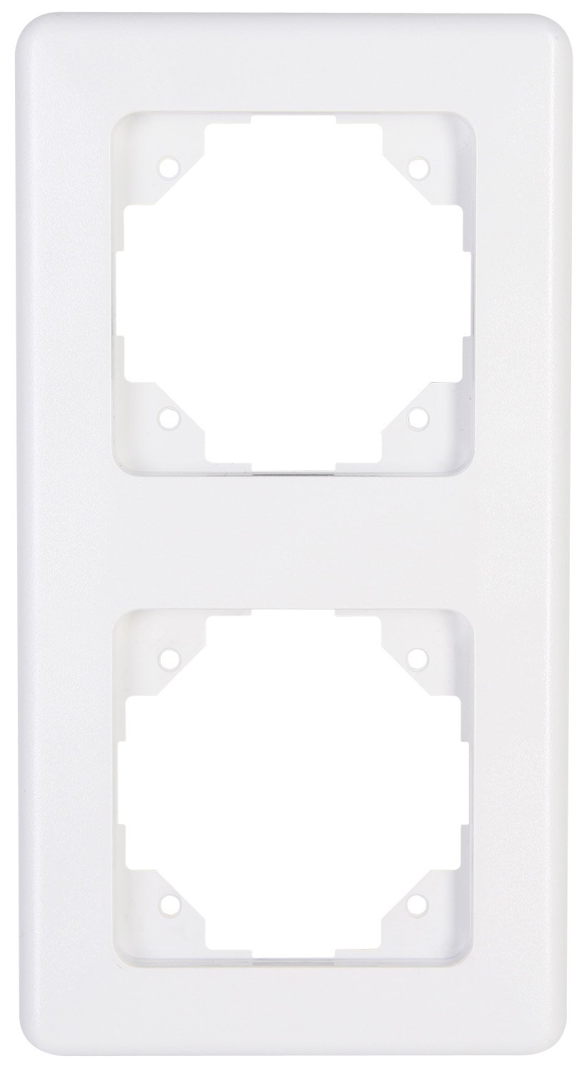 Kopp Europa 303213060 Cover Frame for 2 Sockets