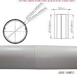 Kair 100mm Connector with Backdraught Shutter 4in Non-Return Damper view 6
