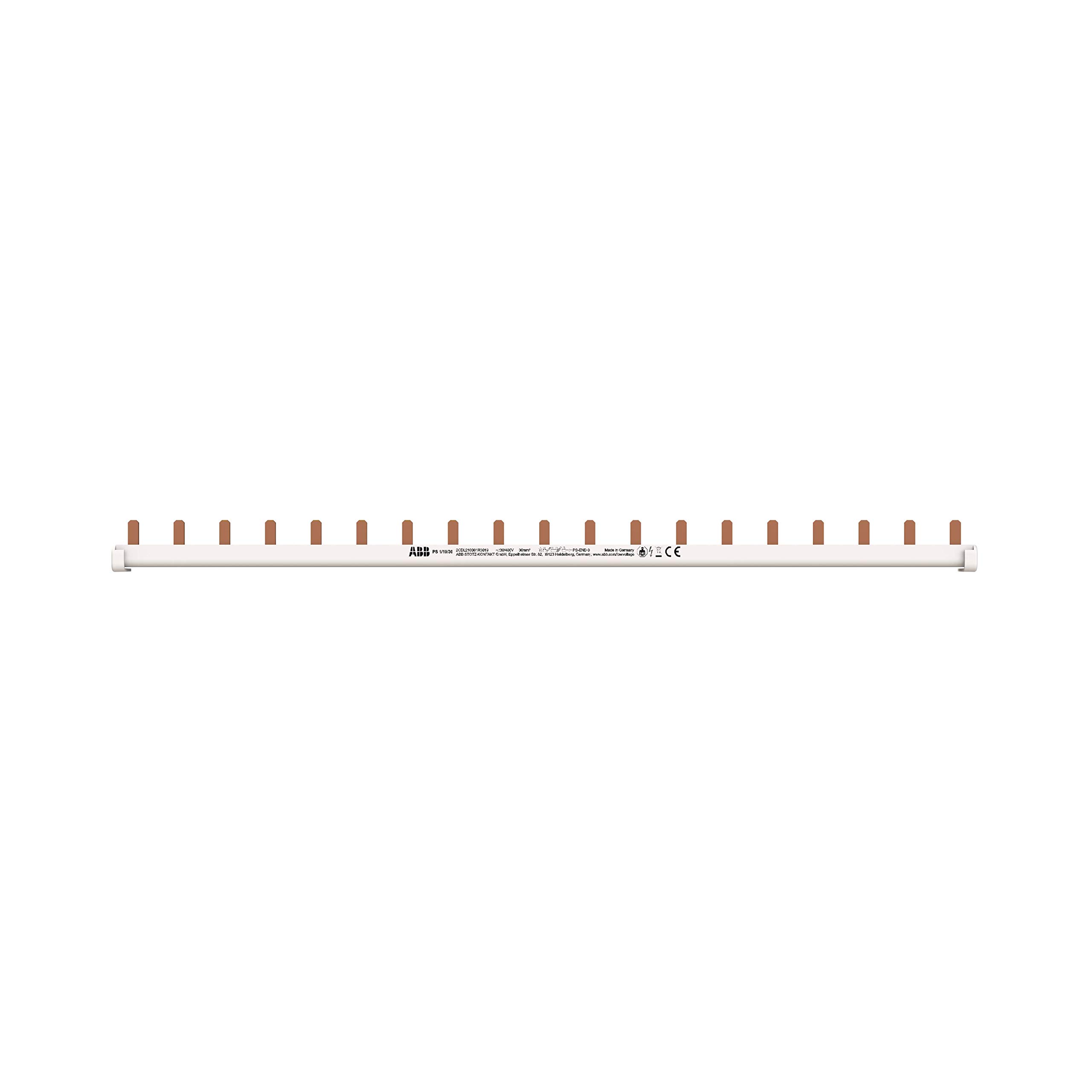 ABB PS1/19/30 MCB Busbar, 22.2mm (ABB2CDL210001R3019)