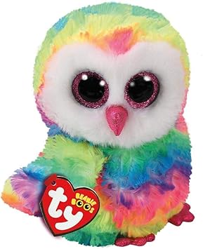 Ty Beanie Boos Elefante y Mono Muñecos de Peluche para niña Conejo Zorro Animal Lindo Búho Unicornio Gato Mariquita 6 \