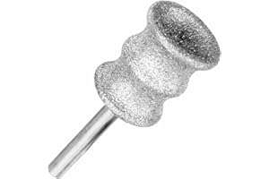 OVATAVO Dog Nail Grooming Tools - Dog Nail Grinder Attachment for Dremel - Diamond Rotary Nail Grinder Bits for Small Medium Dogs Cats and Animals (L)