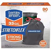 Berkley Jensen Stretchflex Strong X-Large Bags, 90 ct.