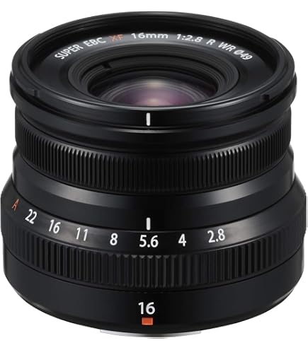 Amazon.com : Fujifilm Fujinon XF16mmF2.8 R WR Lens - Black