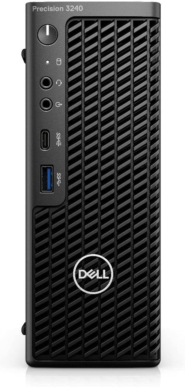 Dell Precision T3240 Desktop - Intel Core i5 10th Gen - i5-10600 - Six Core 4.8Ghz - 256GB SSD - 16GB RAM - Windows 10 Pro