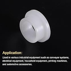 uxcell 12pcs Flanged Sleeve Bearings Plastic