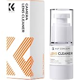 K&amp;F CONCEPT Spray and Lens Cleaner Care Kit, Camera Lens Cleaner | Efficient Cleaning，Easy to Carry, for All Optical Glasses Telescopes Laptops Computers,MW02