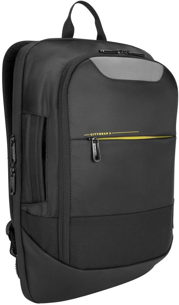 Targus CityGear Durable Backpack Designed for Travel and Commute with Dome Protection fit up to 14-15.6-Inch Laptop, Black (TCG661GL) - Image 5