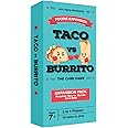 Taco vs Burrito Foodie Edition Expansion Pack - Requires Taco vs Burrito Core Game to Play - Card Game Created by a 7-Year-Ol