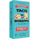 Taco vs Burrito Foodie Expansion Pack - Requires Core Game to Play - Card Game Created by a 7-Year-Old and Perfect for Famili