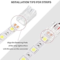 Flutesan RGB LED Light Strip Connectors 20