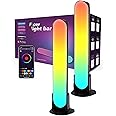 ZUUKOO LIGHT Smart LED Light Bar, RGB with 19 Dynamic Modes and Music Sync Modes, TV LED Backlight, Mood Lighting, USB Ambient Lighting for Gaming, Movies, PC, TV, Room Decoration
