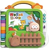 Animal Sound Book | Interactive Toddler Books with Touch Control Sound Pages | Learning Modes & Melodies | Musical Books for Kids | Educational Toys for Boys & Girls (animals, vehicles, fruits, body)