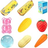 4 Pack Squishy Toy Box,Mystery Packs Sensory Toys | Random 4 of 9 Colors, Birthday Party Favors, Classroom Prizes
