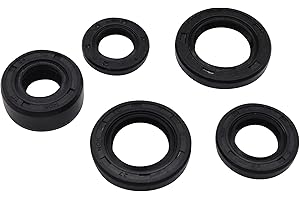ROYAL SUN 5 Pcs Set Seal Kit Engine Oil Seal Kit for Honda ATC70 CT70 C70 CT70R CL70 Scrambler 70 XL70 Z50A CRF50F CRF50 Z50 XR50R S65 ATC70 CRF70 C70 CT70 SL70K XR70R CT70 Parts