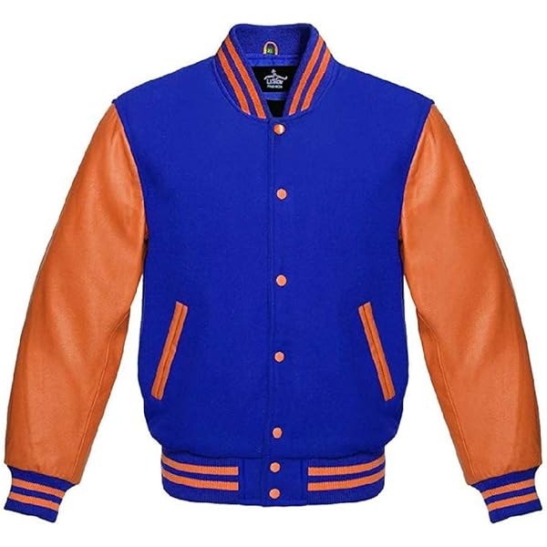 Lishow Fashion Varsity Jacket For Baseball Letterman Bomber School