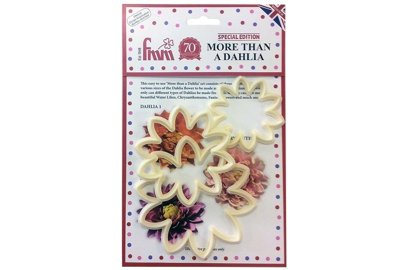 FMM-More Than A Dahlia Cutter - 3 Set