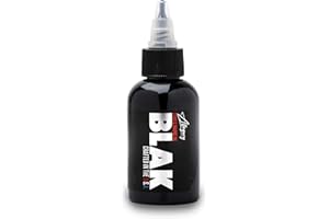 Allegory Tattoo Ink – Blak, Premium Black Tattoo Ink, Perfect for Lining and Shading, Smooth, Consistent Pigment, Vegan Frien