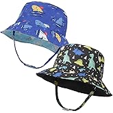 Baby Boy Girl Sun Hat,Adjustable Toddler Kids UPF 50+ Sun Protective Wide Brim Sun Hat,Beach Hat for Girl Boy