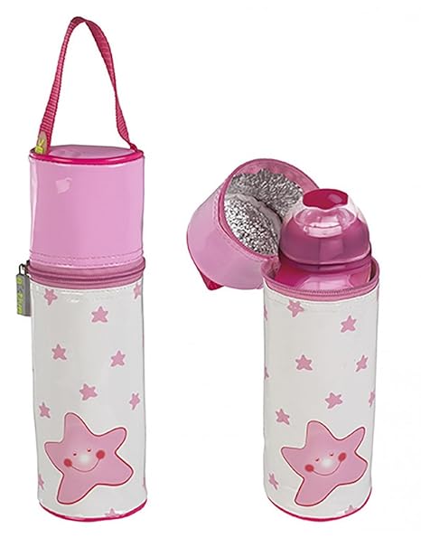 Home Line Bolsa térmica cilindrica, Modelo Estrellas - Rosa ...