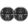 Rigid Industries 55000 7" Round Headlight with PWM Adaptor, Set of 2