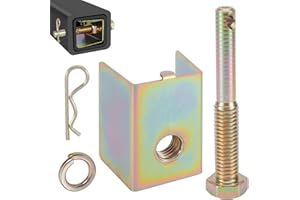 LETSYEE Upgrade 22321 Anti-Rattle Hitch Pin Shim Kit for 2-Inch Receiver | 1/2-Inch Pin Hole | Eliminates Trailer Hitch Wobble, Vibration & Noise | Universal Fit for Hollow-Shank Accessories 5-Year Warranty