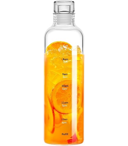 Amazon.com: American Metalcraft WB33 Water Bottle, Plastic, 33 oz.  Capacity, 3-1/2" Diameter, 11-1/4" Height, Clear : Sports & Outdoors