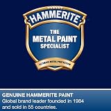 Hammerite Direct to Rust 5092936 Hammered Blue 250ml Metal Paint view 7