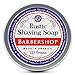 WSP Rustic Shaving Soap (Barbershop) 4.4 Oz in Tin Artisan Made in America Using Vegan Natural Ingredients