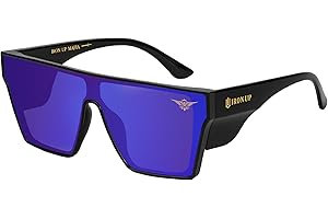 Iron Up AK 47 Safety Sunglasses for Men (Z87.1Rated) Tinted Safety Glasses for Men & Women - lunettes de soleil homme