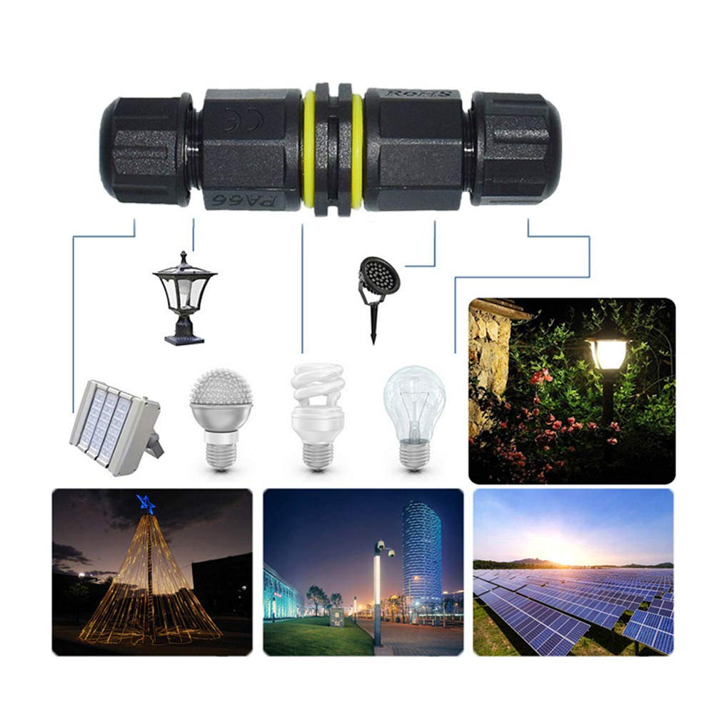 Christmas Light Led Lamp Garden Street Light Set of 4 NUZAMAS 3 Pin