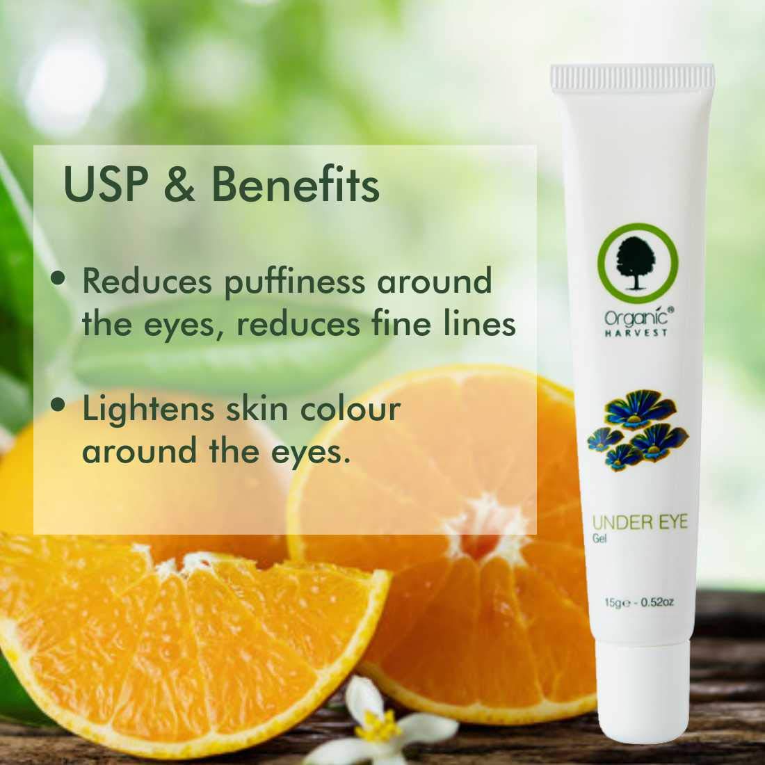 organic harvest eye cream