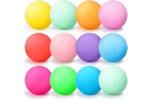 ASPULU 12Pcs Stress Balls Set for Adults and Kids - Squishy Ball Sensory Fidget Toys for Anxiety Relief - Squeeze Ball Party Favors Bulk Pack - Classroom Prize - Birthday Halloween