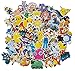 3 Sheets Puffy Scrapbooking Party Stickers + 43 Skateboard Stickers FREE USA SHIPPING - PIKACHU PUFFY / SKATEBOARD