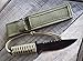 HANCARA - Utility Combat Tactical Knife for Camping Survival Hunting and Outdoor Activities with Safety Nylon Handle Wrapped & Sheath, Sharp Strong and Durable Fixed Blade, Stylish Appearance