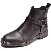 Arkbird Chelsea Ankle Boots for Men Genuine Leather Oxford Casual and Formal Dress Boot