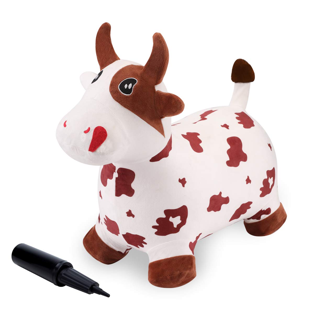 EVERICH TOY Bouncy Animals,Bouncy Horse,Hopping Toy,Bouncy Cow with