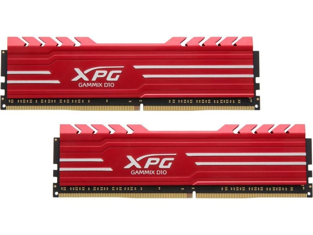 ADATA XPG GAMMIX D10 16GB (2 x 8GB) 288-Pin DDR4 SDRAM DDR4 3000 (PC4 24000) Desktop Memory Model AX4U300038G16-DRG