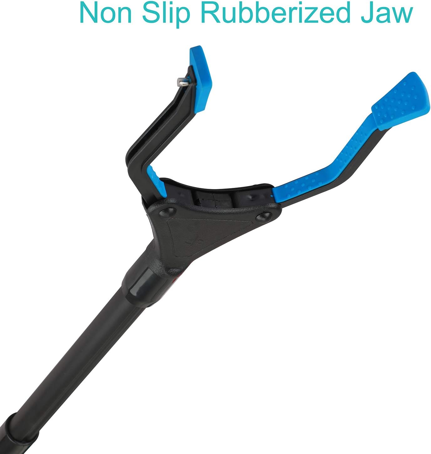Reacher Grabber Tool, 32" Foldable Grabbers for Elderly, 90° Rotating Head, Lightweight Extra Long Handy Trash Claw Grabber, Reaching Tool for Trash Pick Up, Litter Picker, Arm Extension (Black): Health & Personal Care