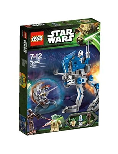 Elbenwald LEGO 75002 Star Wars The Clone Wars AT-RT Bausatz mit 3 Minifiguren