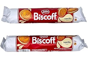 YCNO KOMBOFAN Sandwich Cookies Vanilla cream 5.29 oz (15 Cookies per pack) - Pack of 2 (Total:30 Cookies)