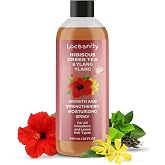 Locsanity Hibiscus Green Tea Hair Growth Spray for Dreadlocks and Loose Hairstyles Hair Care Treatment &ndash; Jumbo Size Loc Moisturizer for Thicker, Fuller, Longer Hair (32oz)