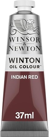Winsor & Newton Winton Oil Colour Indian Red 37ml Tube 317