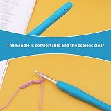 SUVSOON 4.0mm Ergonomic Soft Handle Crochet Hook Set (4 mm) view 5