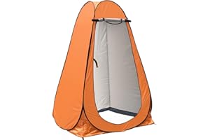 anngrowy Pop Up Privacy Tent Shower Tent Portable Outdoor Camping Bathroom Toilet Tent Changing Dressing Room Privacy Shelters Room for Hiking and Beach Sun Shelter Picnic Fishing– UPF40+ Waterproof